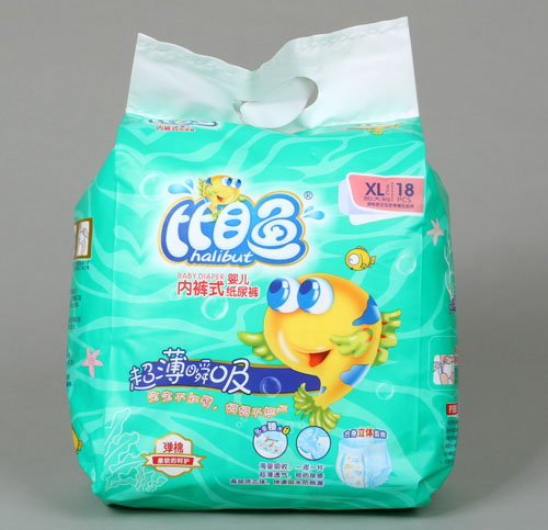比目魚超薄瞬吸內褲式嬰兒紙尿褲XL碼18片