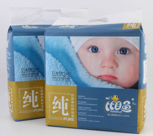 比目魚加棉快吸純品質(zhì)嬰兒紙尿褲XL碼38片