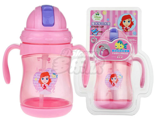 迪士尼寶寶魔術滑蓋吸管學飲水壺300ml