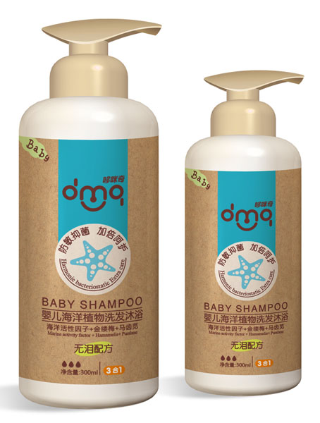 哆咪奇嬰兒海洋植物洗發沐浴二合一
