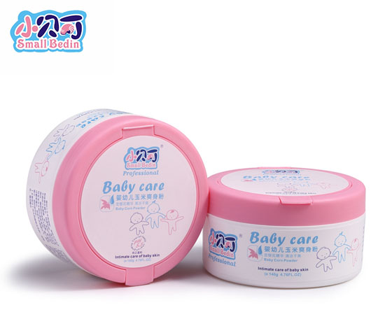 小貝丁嬰幼兒玉米爽身粉