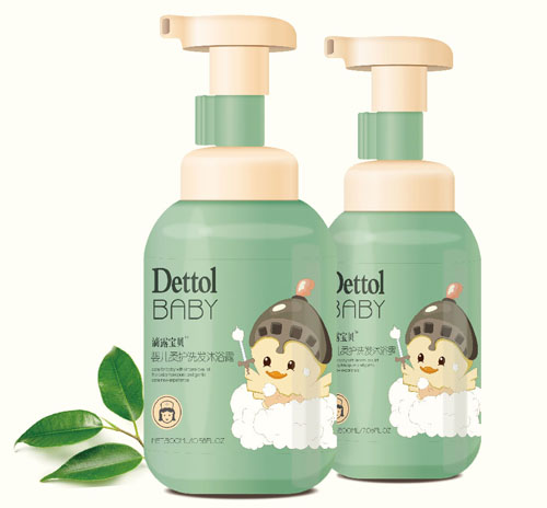 滴露寶貝嬰兒柔護洗發沐浴露