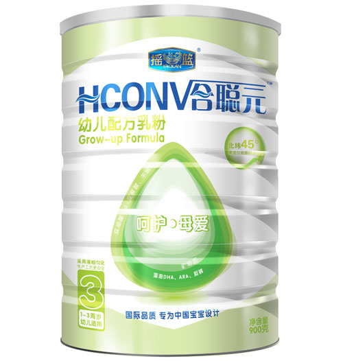 合聰元呵護幼兒配方乳粉3段聽裝