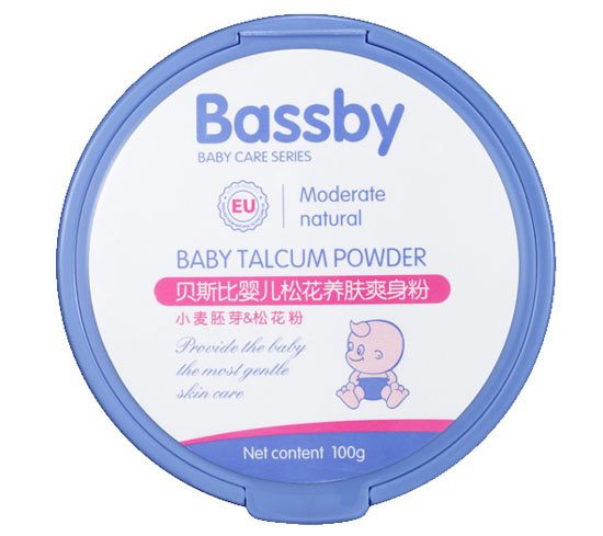 貝斯比嬰兒松花養膚爽身粉(BSH122)100g