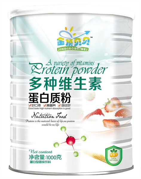 金頂貝貝多種維生素蛋白質粉聽裝