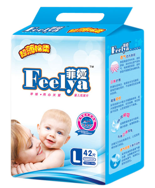 菲婭超薄棉柔嬰兒紙尿片L42片