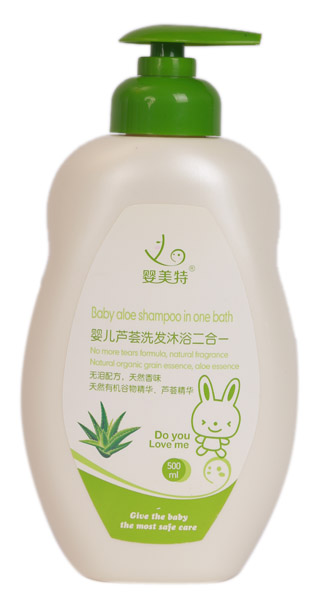 嬰美特嬰兒蘆薈洗發沐浴二合一500ml