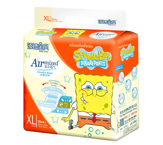 添禧寶貝復合透氣超薄紙尿褲XL碼