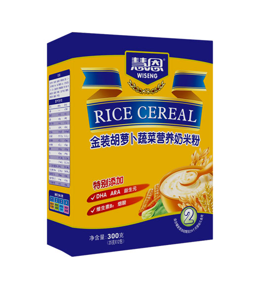 復件 慧恩300克金裝胡蘿卜蔬菜營養奶米粉