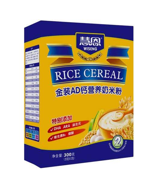 慧恩300克金裝AD鈣營養奶米粉