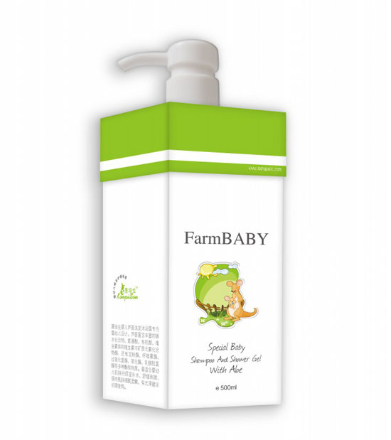康培生嬰兒蘆薈洗發沐浴露