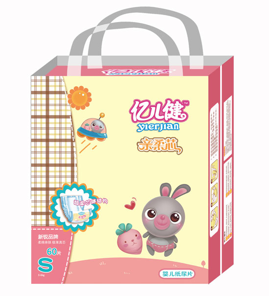 億兒健親柔芯紙尿片S碼