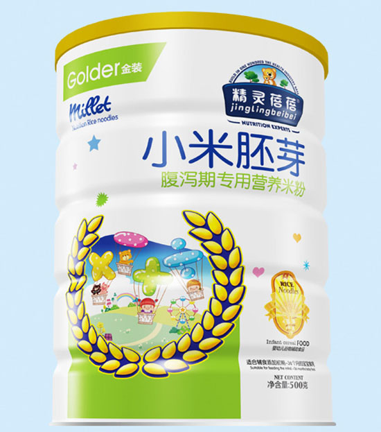 精靈蓓蓓腹瀉期專用小米胚芽營養米粉