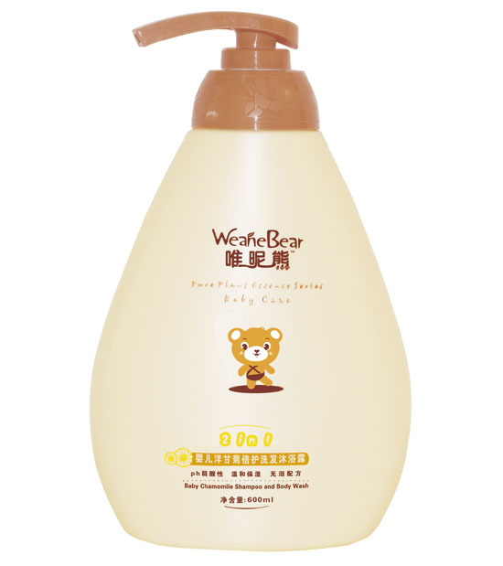 唯昵熊嬰兒洋甘菊倍護洗發沐浴露600ml