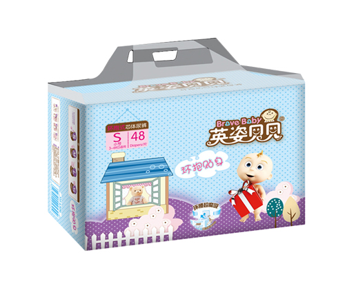 英姿貝貝環抱貼身紙尿褲S