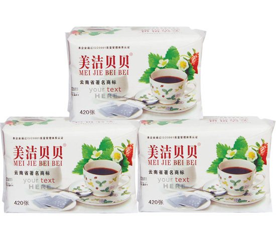 美潔貝貝(150mm)420張抽紙