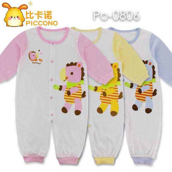 比卡諾連體嬰兒小馬衣服