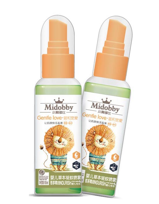 小獅多比嬰兒草本驅蚊噴霧-香茅精油100ML