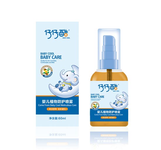 仔仔酷嬰兒植物防護噴霧