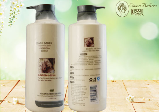 歐恩貝滋養米汁嫩膚沐浴露(家庭裝)