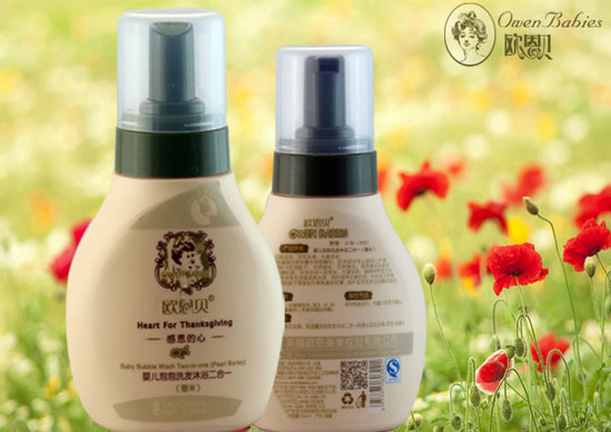 歐恩貝滋養嬰兒泡泡洗沐二合一(薏米)