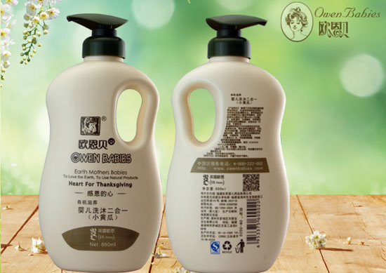 歐恩貝滋養嬰兒沐浴二合一(小黃瓜)