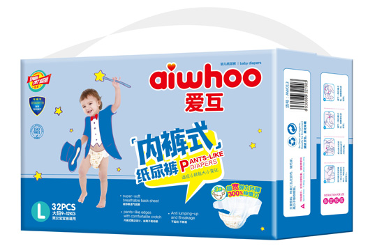 愛互內褲式紙尿褲L32片
