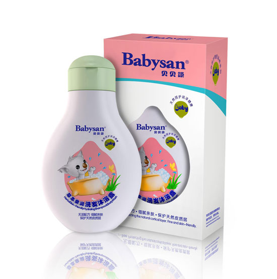 貝貝頌草本親潤洗發沐浴露