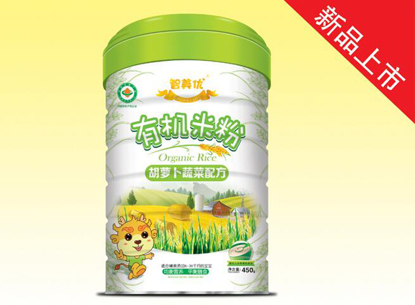 智美優胡蘿卜蔬菜有機米粉