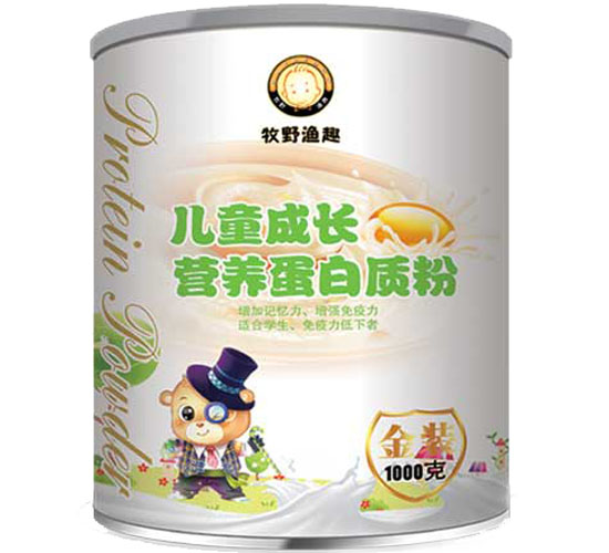 牧野漁趣兒童成長營養蛋白質粉