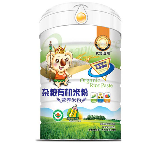 牧野漁趣雜糧有機米粉聽裝