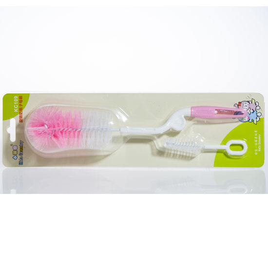 小孩國旋轉奶瓶字母刷紅色