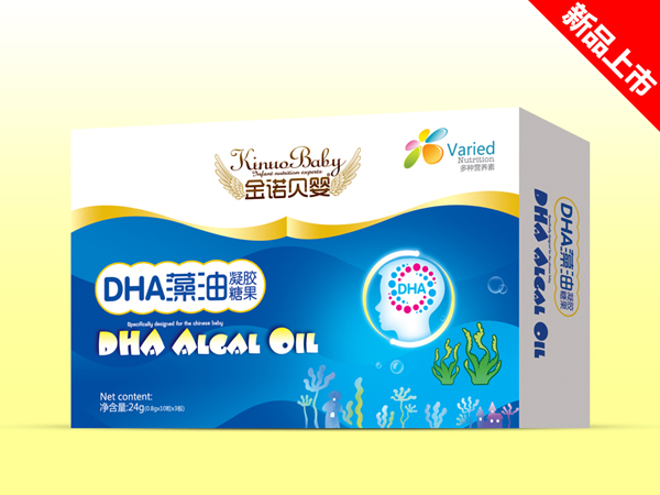 金諾貝嬰DHA藻油凝膠糖果