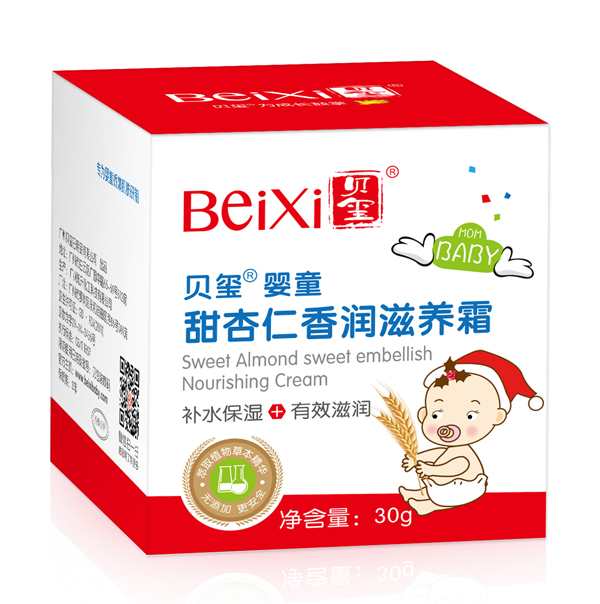 貝璽嬰童甜杏仁香潤滋養霜(30g)