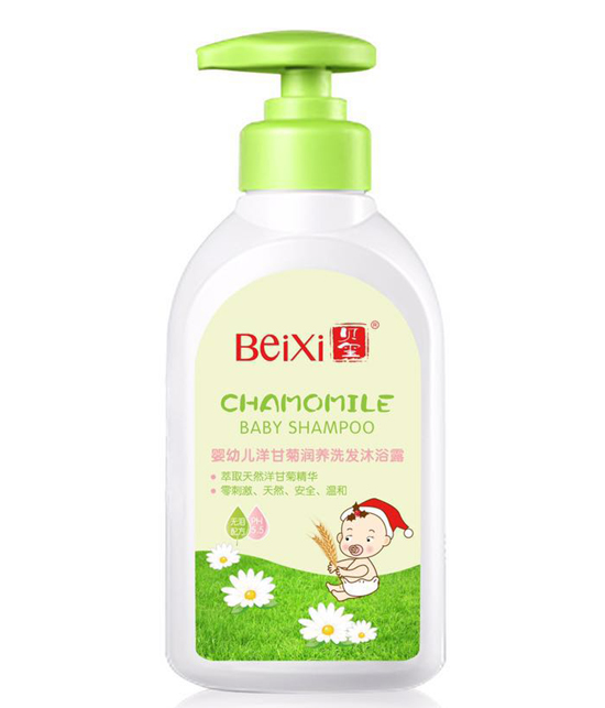 貝璽嬰幼兒洋甘菊滋養洗發沐浴露