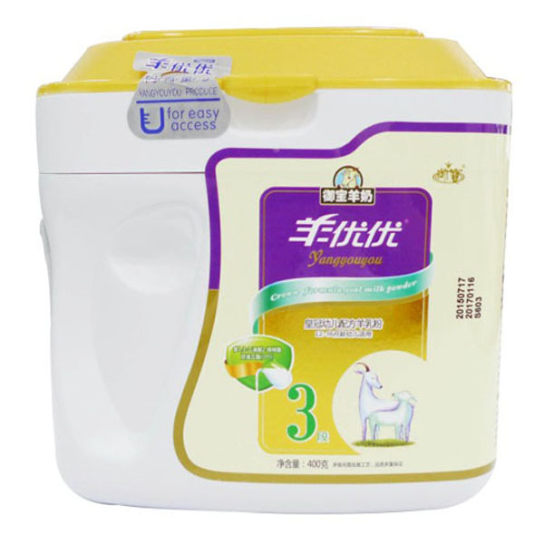羊優(yōu)優(yōu)皇冠幼兒配方羊奶粉3段