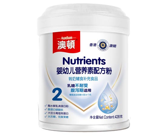 澳頓嬰幼兒營養素配方粉428克2段