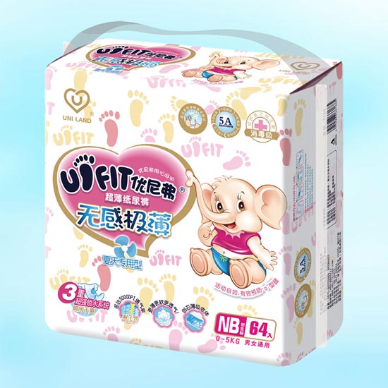 優尼弗無感極薄嬰兒紙尿褲NB碼64入