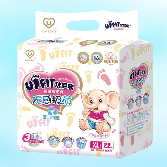 優尼弗無感極薄嬰兒紙尿褲XL碼22入