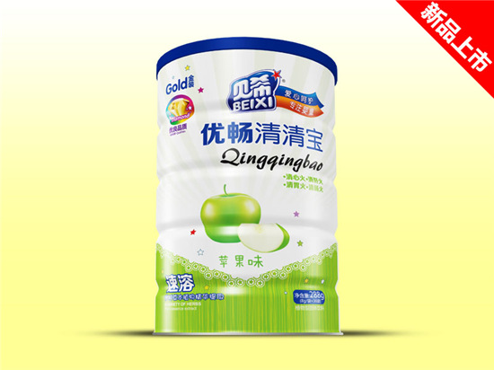 貝希速溶清清寶鐵聽-優暢(蘋果味)