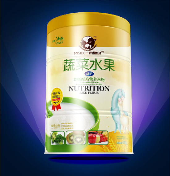 米思貝蔬菜水果均衡營養米粉