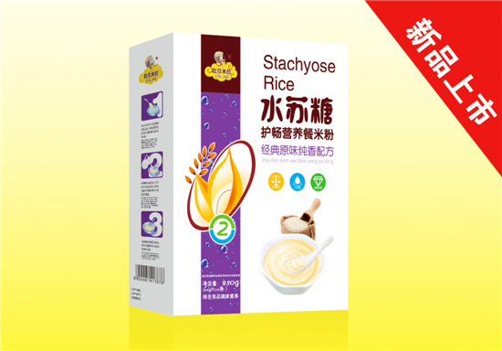 歐貝米拉水蘇糖護暢營養餐米粉原味純香配方盒裝
