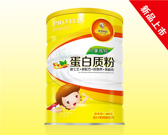 歐貝米拉蛋白質粉兒童高鈣配方鐵聽