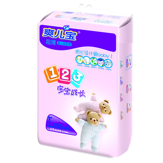 爽兒寶超薄嬰兒紙尿褲L36