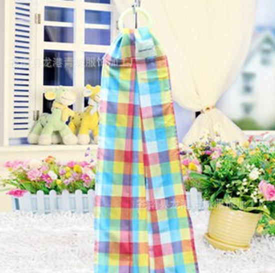 寶寶雙環扣背帶育兒背巾方格