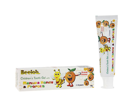 碧羅蘭嬰童麥盧卡蜂蜜蜂膠牙膏橙子味