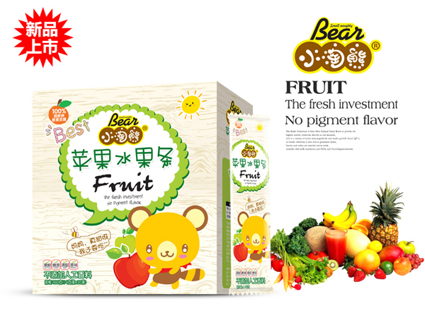 小淘熊蘋果水果條