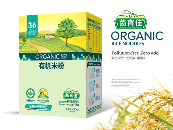 茵育佳雜糧有機(jī)米粉盒裝