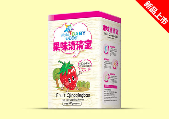 環球寶貝果味清清寶鐵聽裝-草莓