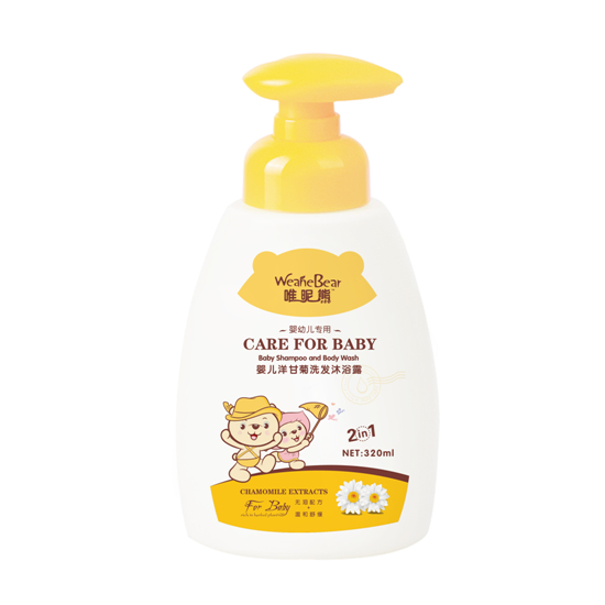 唯昵熊嬰兒洋甘菊洗發沐浴露320ml